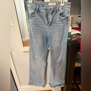 Classic Light Blue Flare Jeans